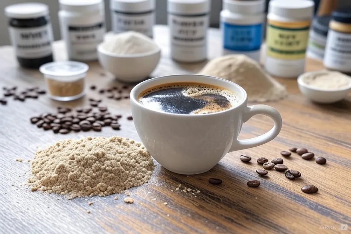 Smooth protein coffee preparation