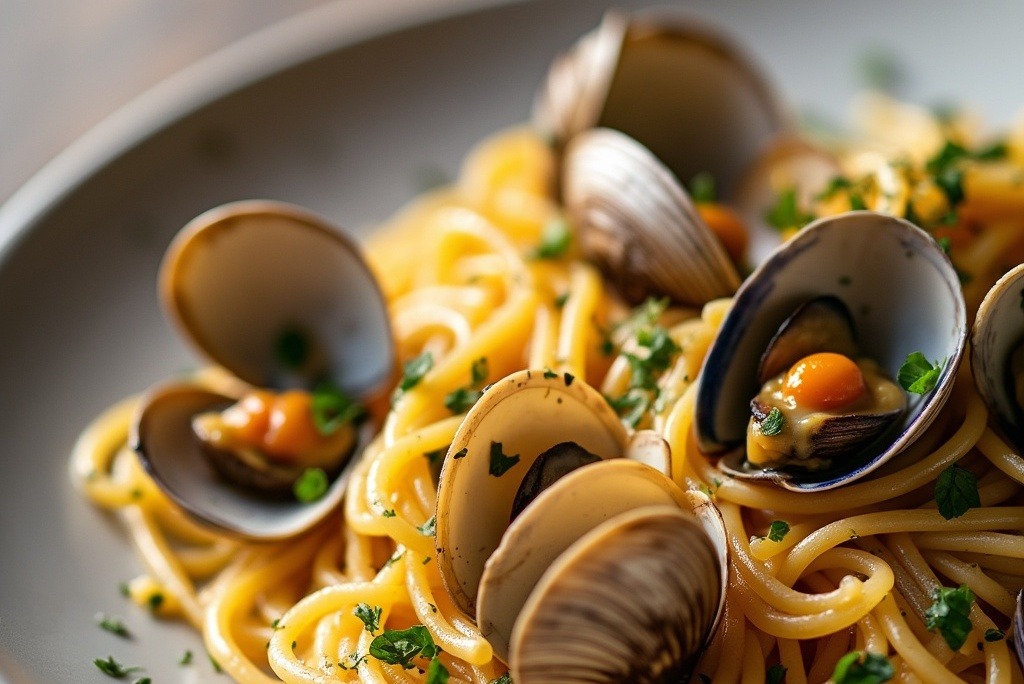 Spaghetti alle Vongole – Pasta and Seafood