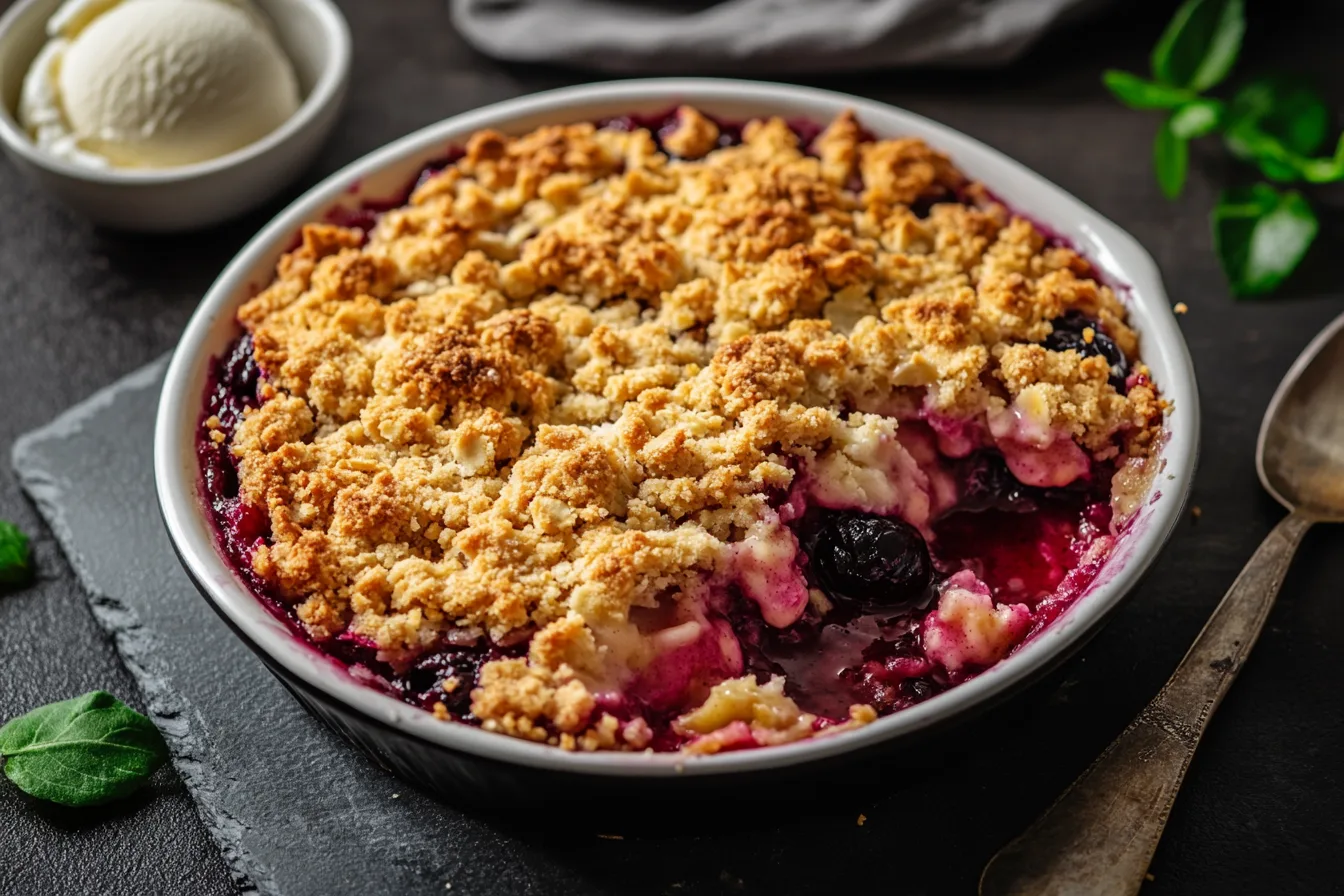 What is the secret to good crumble?