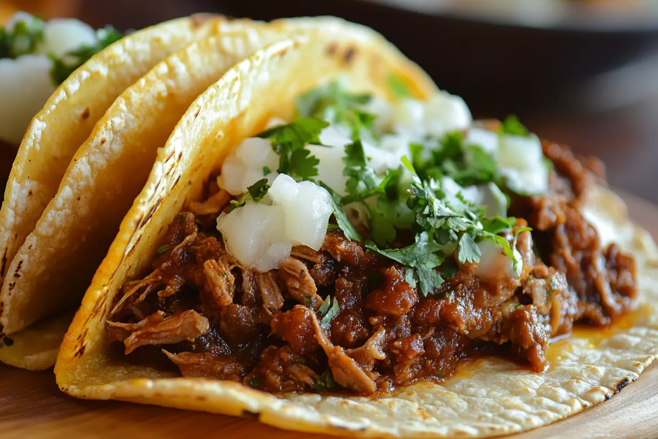 Delicious Birria Taco