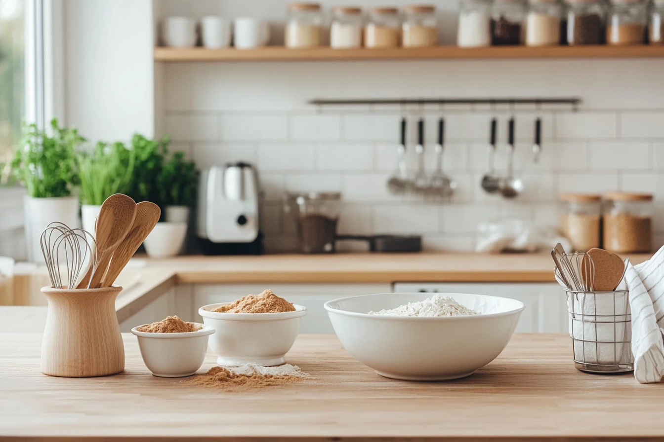 Kitchen dedicated to making gluten-free bagels.