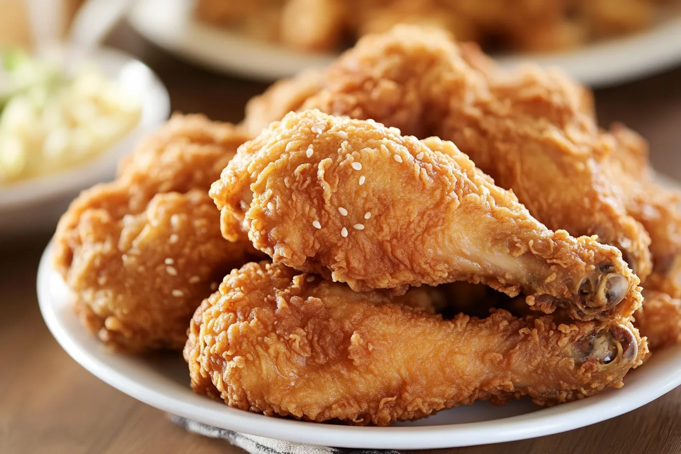 Perfectly crispy Chinese fried chicken