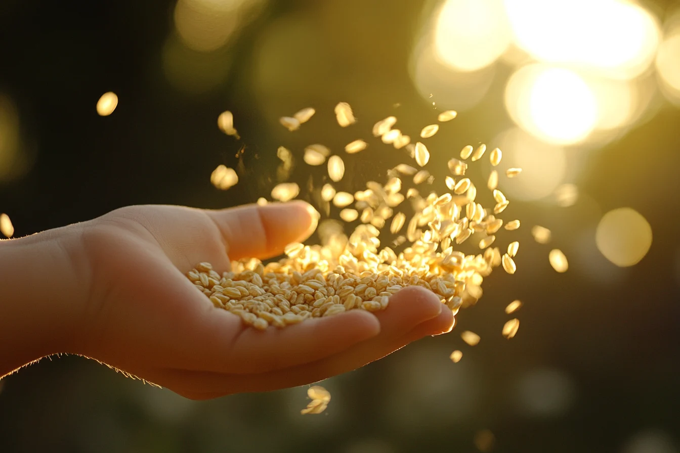 Unmilled grain products