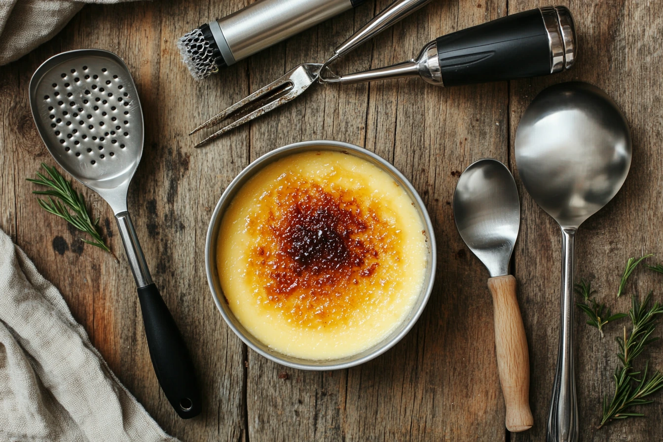 What can I use if I don't have a crème brûlée torch?